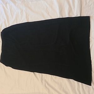 Long Stretchy Black Skirt